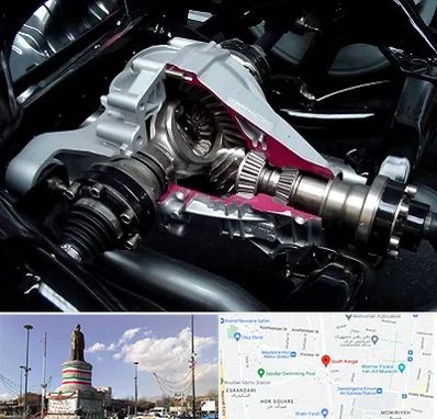 تعمیر دیفرانسیل در کارگر جنوبی