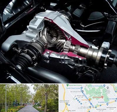 تعمیر دیفرانسیل در قدوسی غربی شیراز