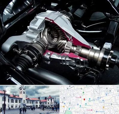 تعمیر دیفرانسیل در میدان شهرداری رشت