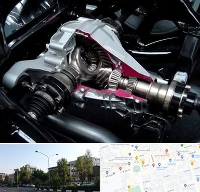 تعمیر دیفرانسیل در میدان کاج