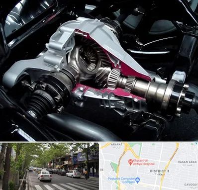 تعمیر دیفرانسیل در ظفر 