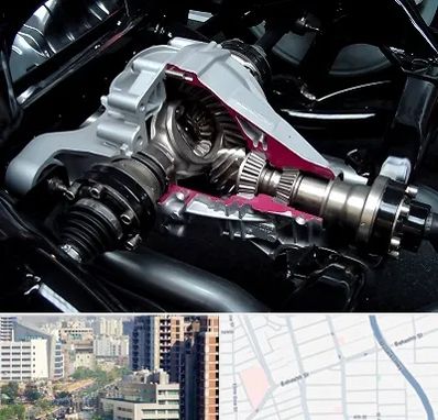 تعمیر دیفرانسیل در خیابان بهشتی