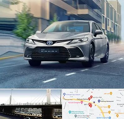 تعمیرگاه تویوتا در پارک وی 