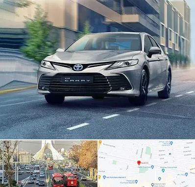 تعمیرگاه تویوتا در خیابان آزادی