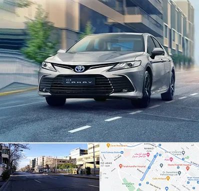 تعمیرگاه تویوتا در خیابان ملاصدرا شیراز