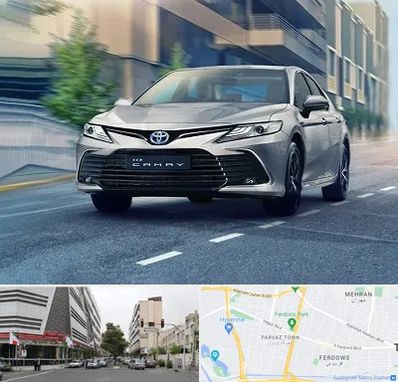 تعمیرگاه تویوتا در بلوار فردوس 