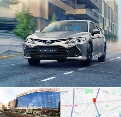 تعمیرگاه تویوتا در نصف راه تبریز