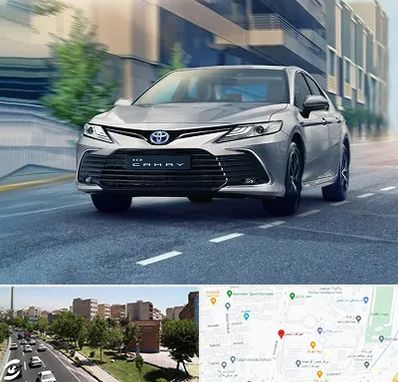 تعمیرگاه تویوتا در شهرک آزمایش