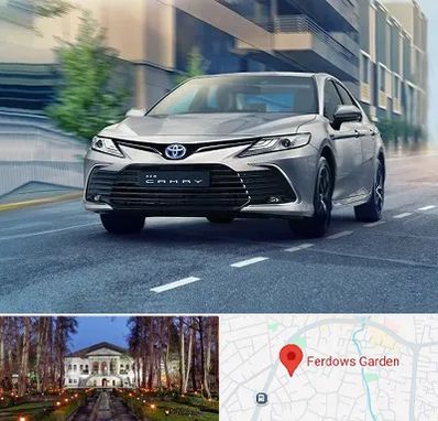 تعمیرگاه تویوتا در باغ فردوس