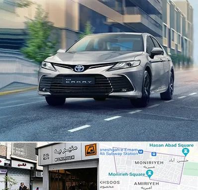 تعمیرگاه تویوتا در منیریه 