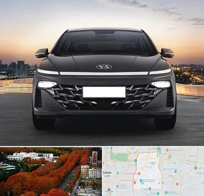تعمیرگاه هیوندای در منطقه 6 تهران