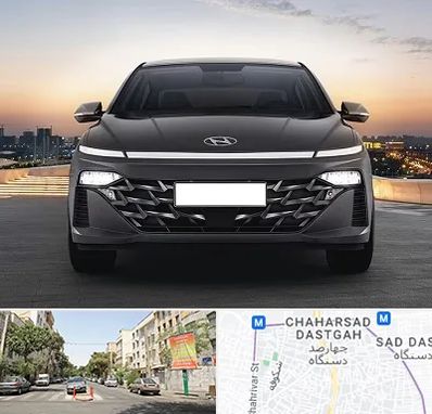 تعمیرگاه هیوندای در چهارصد دستگاه 