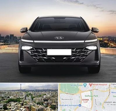 تعمیرگاه هیوندای در گیشا 