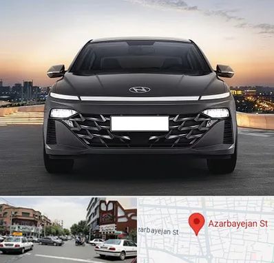 تعمیرگاه هیوندای در خیابان آذربایجان