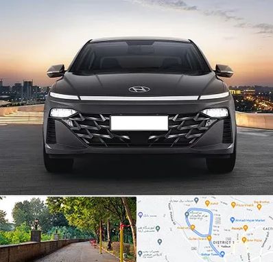 تعمیرگاه هیوندای در فلکه گاز رشت