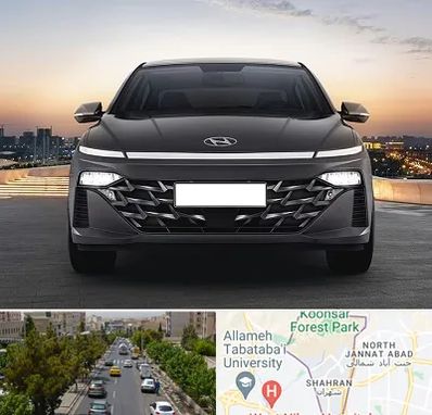 تعمیرگاه هیوندای در شهران 