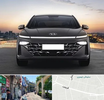 تعمیرگاه هیوندای در خیابان قزوین