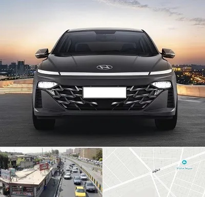 تعمیرگاه هیوندای در خیابان دماوند