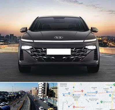 تعمیرگاه هیوندای در پیروزی 