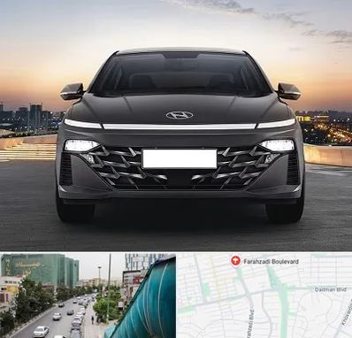 تعمیرگاه هیوندای در بلوار فرحزادی