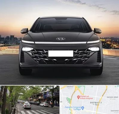 تعمیرگاه هیوندای در ظفر 