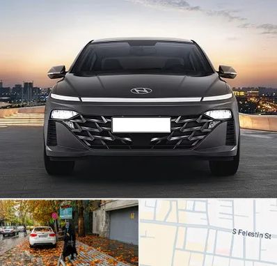 تعمیرگاه هیوندای در خیابان فلسطین