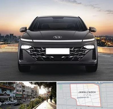 تعمیرگاه هیوندای در خیابان جمالزاده