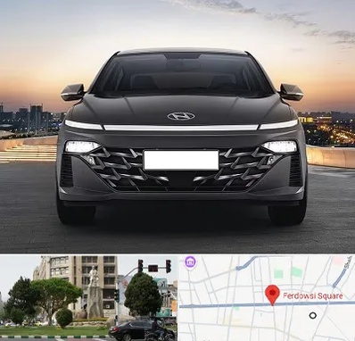 تعمیرگاه هیوندای در میدان فردوسی تهران