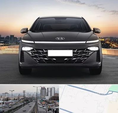 تعمیرگاه هیوندای در بلوار ارتش