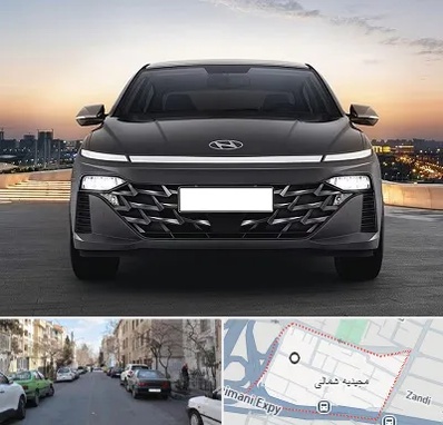 تعمیرگاه هیوندای در مجیدیه شمالی