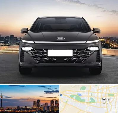 تعمیرگاه هیوندای در غرب تهران 