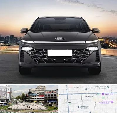 تعمیرگاه هیوندای در مرکز تهران