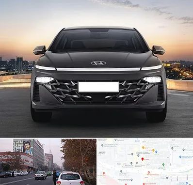 تعمیرگاه هیوندای در کارگر شمالی