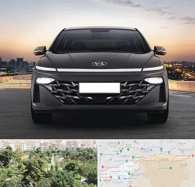 تعمیرگاه هیوندای در منطقه 13 تهران