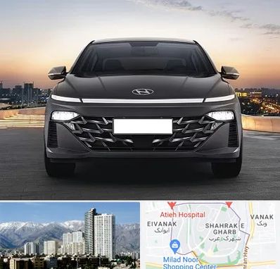 تعمیرگاه هیوندای در شهرک غرب 