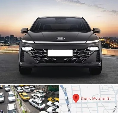 تعمیرگاه هیوندای در مطهری تهران