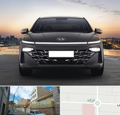 تعمیرگاه هیوندای در خزانه