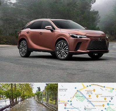 تعمیرگاه لکسوس در خیابان ارم شیراز