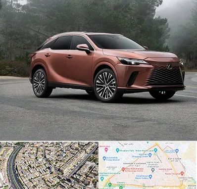 تعمیرگاه لکسوس در شهرک غرب مشهد