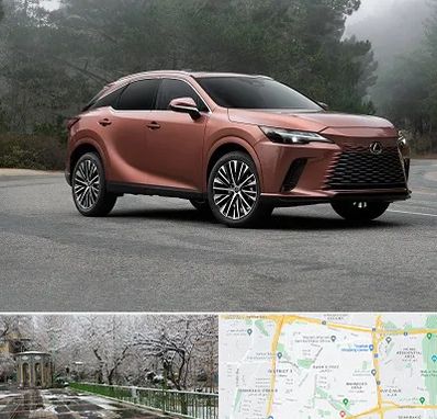 تعمیرگاه لکسوس در باغ فیض