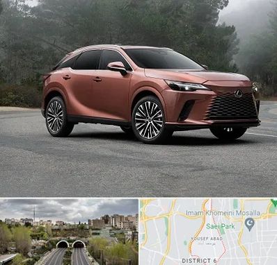 تعمیرگاه لکسوس در یوسف آباد 