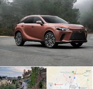 تعمیرگاه لکسوس در باغستان کرج