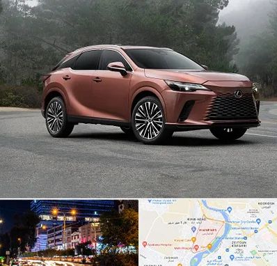 تعمیرگاه لکسوس در کیانپارس اهواز