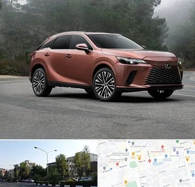 تعمیرگاه لکسوس در میدان کاج