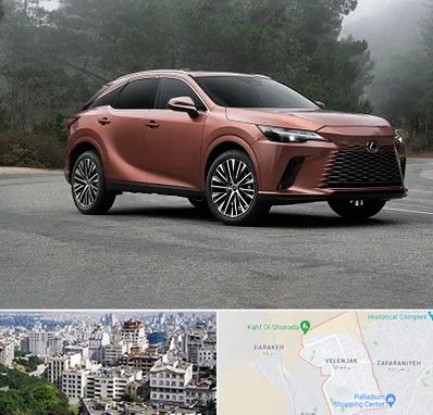 تعمیرگاه لکسوس در ولنجک 