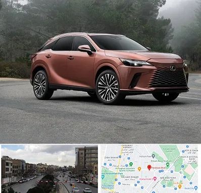 تعمیرگاه لکسوس در بلوار فردوسی مشهد