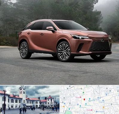 تعمیرگاه لکسوس در میدان شهرداری رشت