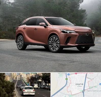 تعمیرگاه لکسوس در خطیب تبریز