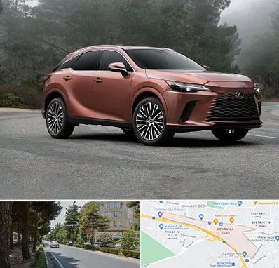 تعمیرگاه لکسوس در مهرویلا کرج