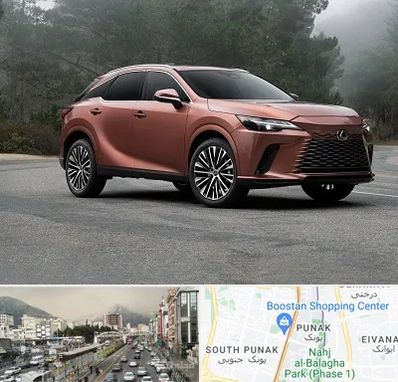 تعمیرگاه لکسوس در پونک 